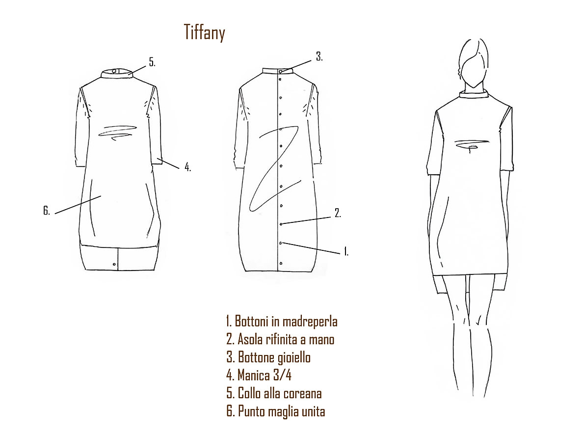 Rakkì abbigliamento vintage collection Madeleine woman